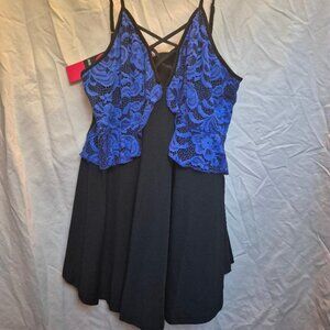 Rosegal Lace Fashion‎ Ruffle Layered Dress Shirt Top NWT L XL